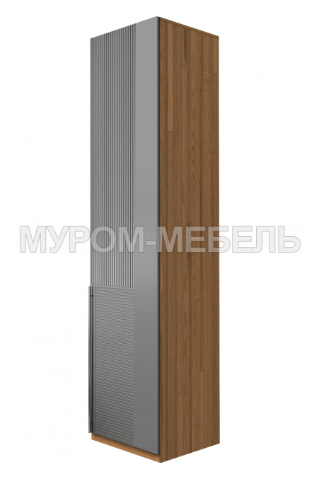 Здесь изображено Шкаф Бергамо 1 ств., фасады МДФ в эмали