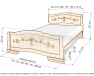 Здесь изображено Кровать Крокус-2