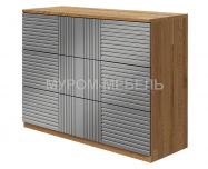 Здесь изображено  Комод Бергамо, фасады эмаль
