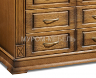 Здесь изображено Комод Флоренция 8 ящиков