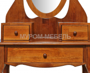 Здесь изображено Дамский столик Прованс с овальным зеркалом