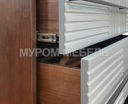 Здесь изображено  Комод Бергамо, фасады эмаль