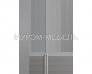 Шкаф Бергамо 2-х ств., фасады МДФ в эмали Здесь изображено Шкаф Бергамо 2-х ств., фасады МДФ в эмали