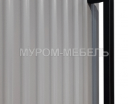 Шкаф Бергамо 1 ств., фасады МДФ в эмали Здесь изображено Шкаф Бергамо 1 ств., фасады МДФ в эмали