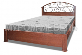 Здесь изображено Кровать Лаура (ковка)