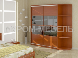 Шкаф-купе 2-х створчатый Вермонт с уголком Здесь изображено Шкаф-купе 2-х створчатый Вермонт с уголком