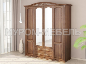 Здесь изображено Шкаф 4-х створчатый Камила