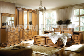 Здесь изображено Спальный гарнитур Флоренция 2