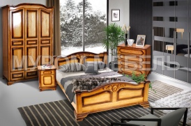 Здесь изображено Спальный гарнитур Гармония