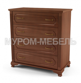 Здесь изображено Комод 4 ящика из серии 