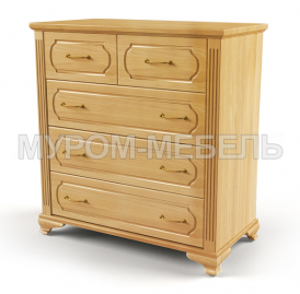 Здесь изображено Комод 5 ящиков из серии 