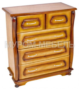 Здесь изображено Комод 5 ящ. из серии 
