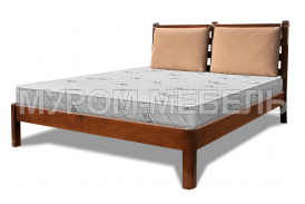 Здесь изображено Кровать Марта Soft из сосны