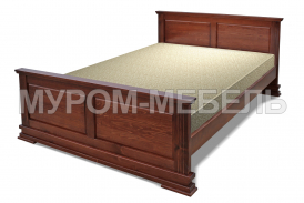 Здесь изображено Кровать Венеция из сосны