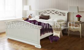 Здесь изображено Кровать Вирджиния из сосны