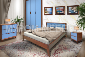 Спальный гарнитур Монако Здесь изображено Спальный гарнитур Монако