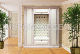 Здесь изображено Прихожая с открытой вешалкой 2 из серии 