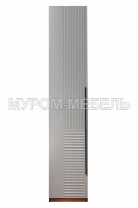 Здесь изображено Шкаф Бергамо 1 ств., фасады МДФ в эмали