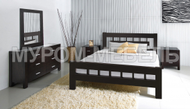 Здесь изображено Спальный гарнитур Сакура