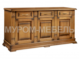 Здесь изображено Тумба Флоренция 3 ящика и 3 дверки