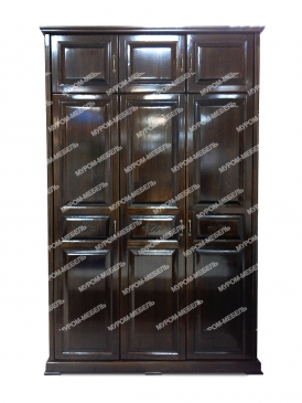 Здесь изображено Шкаф 3-х ств. Сатори с антресолью